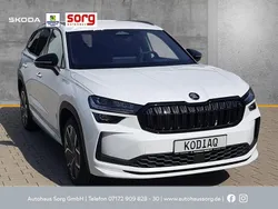 Weiss Neu 2025 Skoda Kodiaq SportLine SUV | 54.919 € (Teuer)