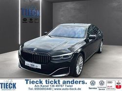 Black saphire (schwarz) Gebraucht 2022 BMW 740L Limousine | 55.900 € (Superpreis)