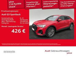 Progressivrot metallic Gebraucht 2024 Audi Q3 Sportback S-Line SUV | 48.455 €