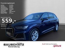 Navarrablau metallic Gebraucht 2021 Audi Q7 S-Line SUV | 45.710 € (Fairer Preis)