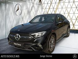 Obsidianschwarz metallic Gebraucht 2024 Mercedes GLC300 AMG Coupé | 64.444 € (Superpreis)