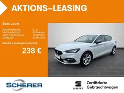 "nevada" weiss (metallic) Gebraucht 2024 Seat Leon FR-Line Limousine | 27.700 € (Guter Preis)