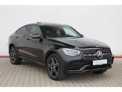 Obsidianschwarz metallic 197u (metallic) Gebraucht 2023 Mercedes GLC300e AMG Coupé | 50.785 €