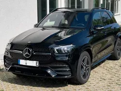 Schwarz Gebraucht 2022 Mercedes GLE350e AMG line SUV | 58.000 € (Fairer Preis)