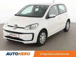 Weiß Gebraucht 2019 VW up! move up! Kleinwagen | 9.460 € (Fairer Preis)