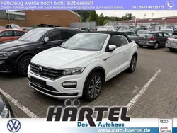 Pure white, solid Gebraucht 2020 VW T-Roc Cabriolet R-line Cabrio | 22.900 €