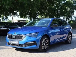 Raceblau metallic Gebraucht 2019 Skoda Scala Style Kleinwagen | 18.889 € (Fairer Preis)