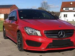 Rot Gebraucht 2015 Mercedes CLA220 AMG Limousine | 17.500 € (Superpreis)