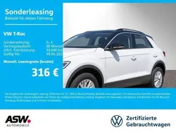 Pure white Gebraucht 2024 VW T-Roc Life SUV | 28.290 € (Guter Preis)