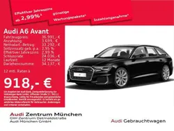Brillantschwarz Gebraucht 2022 Audi A6 S-Line Kombi | 36.991 € (Fairer Preis)