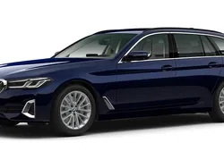 Blau Gebraucht 2021 BMW 540 Luxury Line Kombi | 43.980 € (Fairer Preis)