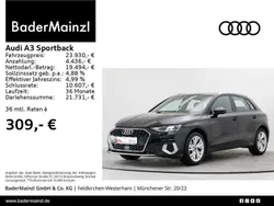 Mythosschwarz metallic (metallic) Gebraucht 2021 Audi A3 Sportback Advanced Limousine | 23.930 € (Fairer Preis)