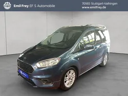 Blau Gebraucht 2021 Ford Tourneo Courier Titanium Van / Kleinbus | 14.890 € (Fairer Preis)