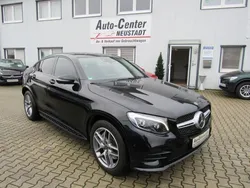 Obsidianschwarz metalliclack Gebraucht 2018 Mercedes GLC350 AMG line Coupé | 38.850 € (Etwas zu teuer)