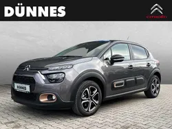 Grau (platinumgrau) Gebraucht 2023 Citroën C3 PureTech Kleinwagen | 16.620 € (Etwas zu teuer)