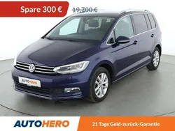 Blau Gebraucht 2017 VW Touran Highline Van / Kleinbus | 19.400 € (Guter Preis)