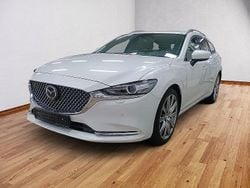 Rhodium white (metallic) Gebraucht 2024 Mazda 6 Takumi-Line Kombi | 28.500 € (Guter Preis)