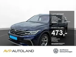 Atlantic blue Gebraucht 2023 VW Tiguan Allspace R-line SUV | 41.320 € (Etwas zu teuer)