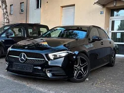 Schwarz Gebraucht 2018 Mercedes A250 AMG line Kleinwagen | 23.900 € (Fairer Preis)