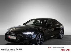 Mythosschwarz metallic Gebraucht 2023 Audi A6 S-Line Limousine | 44.840 € (Fairer Preis)