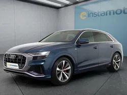 Blau Gebraucht 2018 Audi Q8 SUV | 48.849 € (Fairer Preis)