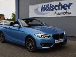 Blau Gebraucht 2018 BMW 218 Sport Line Cabrio | 19.999 € (Guter Preis)