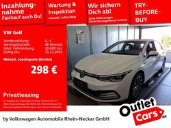 Pure white Gebraucht 2022 VW Golf VIII Style Limousine | 22.592 € (Guter Preis)