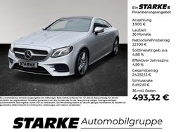 Silber (iridiumsilber metalliclack) Gebraucht 2018 Mercedes E200 AMG line Coupé | 28.950 € (Etwas zu teuer)