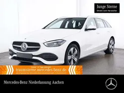 Polarweiß Gebraucht 2024 Mercedes C300e Advanced Plus Kombi | 38.890 € (Superpreis)