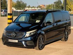 Cavansitblau metallic Gebraucht 2021 Mercedes V300 AMG line Van / Kleinbus | 41.999 € (Fairer Preis)