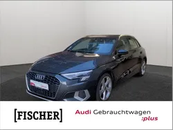 Grau Gebraucht 2021 Audi A3 Sportback Advanced Limousine | 26.876 € (Fairer Preis)