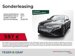 Mythosschwarz metallic Gebraucht 2024 Audi Q8 e-tron Advanced Plus SUV | 64.940 € (Fairer Preis)