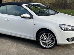 Weiß Gebraucht 2014 VW Golf Cabriolet Cup Cabrio | 10.290 € (Etwas zu teuer)