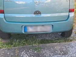 Grün Gebraucht 2003 Opel Meriva Van / Kleinbus | 2.300 € (Fairer Preis)