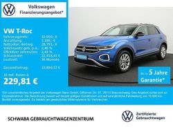 Ravennablau metallic Gebraucht 2025 VW T-Roc Style SUV | 31.990 € (Guter Preis)
