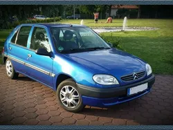 Blau metallic Gebraucht 2000 Citroën Saxo Kleinwagen | 1.450 € (Fairer Preis)