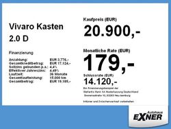 Quarz silber Gebraucht 2022 Opel Vivaro Edition Van | 20.900 € (Fairer Preis)