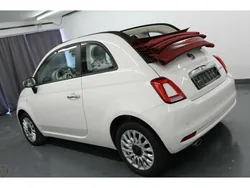 Gelato weiß Gebraucht 2020 Fiat 500C Lounge Cabrio | 15.999 € (Etwas zu teuer)