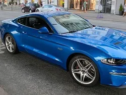 Blau Gebraucht 2019 Ford Mustang GT Coupé | 46.999 € (Teuer)