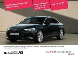 Mythosschwarz metallic Gebraucht 2025 Audi A3 S-Line Limousine | 39.650 € (Fairer Preis)