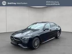 Schwarz Gebraucht 2022 Mercedes C300 AMG Limousine | 42.700 € (Teuer)