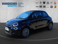 Schwarzschwarz Gebraucht 2021 Fiat 500e Icon Cabrio | 17.990 € (Fairer Preis)