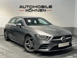 Grau Gebraucht 2018 Mercedes A200 AMG line Limousine | 24.490 € (Fairer Preis)
