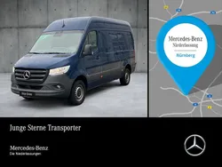 Blau Gebraucht 2021 Mercedes Sprinter Van | 42.828 € (Superpreis)