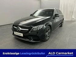 Schwarz Gebraucht 2020 Mercedes C200 AMG line Kombi | 29.489 € (Etwas zu teuer)