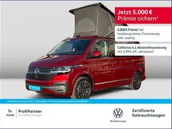 Rot Gebraucht 2024 VW T6.1 California Van | 76.490 € (Teuer)