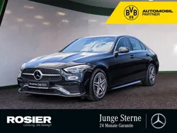Schwarz Gebraucht 2024 Mercedes C300 AMG Limousine | 45.270 € (Guter Preis)