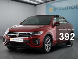 Rot Gebraucht 2024 VW T-Roc Cabriolet Cabrio | 33.199 € (Fairer Preis)