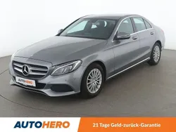 Grau Gebraucht 2015 Mercedes C180 Avantgarde Limousine | 18.690 € (Fairer Preis)