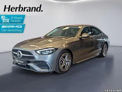 Grau Gebraucht 2024 Mercedes C300 AMG Limousine | 44.790 € (Fairer Preis)